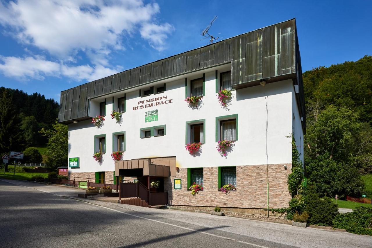 Pension & Restaurace Zeleny Mlyn Žacléř Kültér fotó