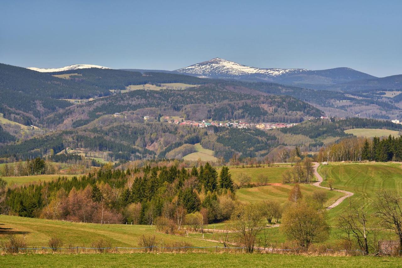 Pension & Restaurace Zeleny Mlyn Žacléř Kültér fotó